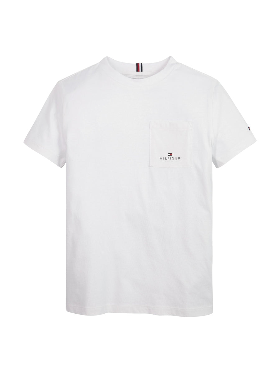T-shirt Branco para Menino - TOMMY HILFIGER