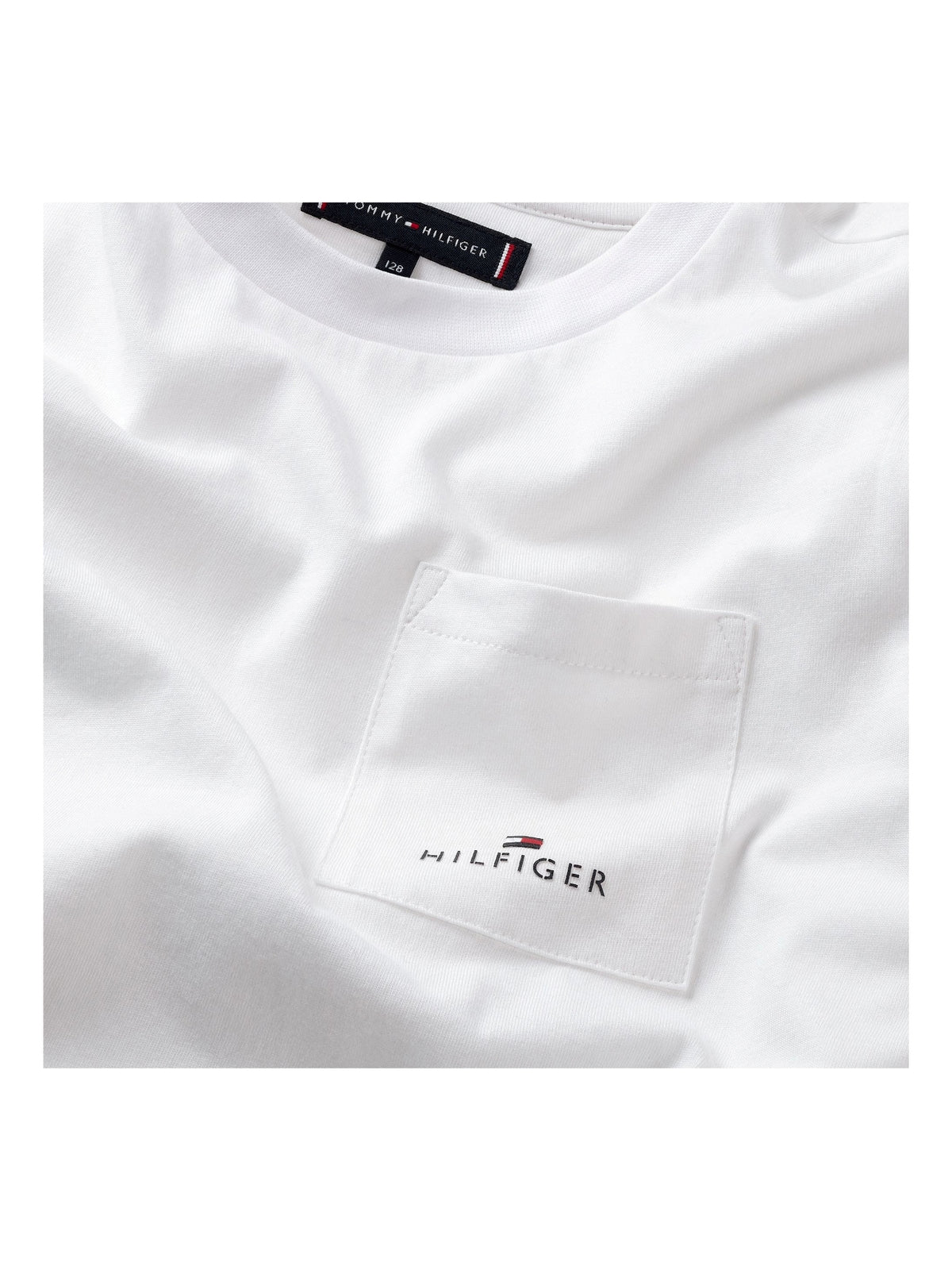 T-shirt Branco para Menino - TOMMY HILFIGER
