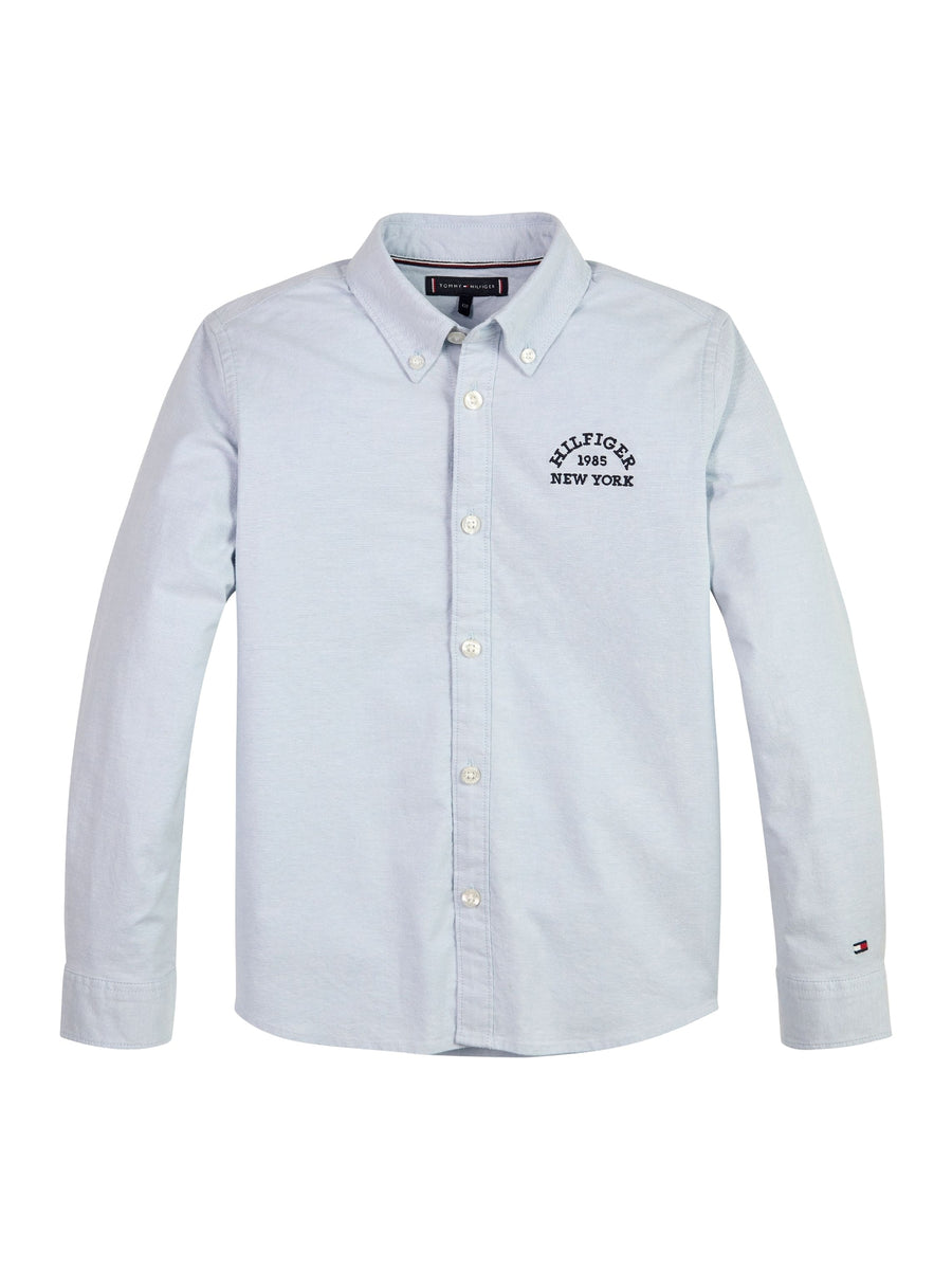Camisa Celeste para Menino - TOMMY HILFIGER