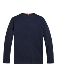 T-shirt m. comp. Marinho para Menino - TOMMY HILFIGER