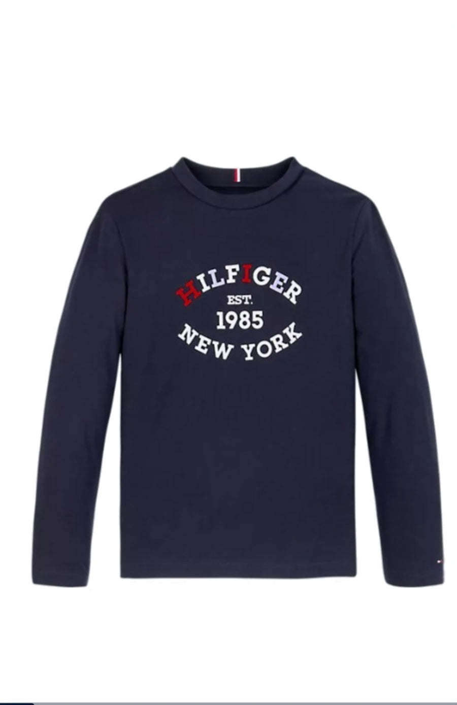 T-Shirt M. Comp. Marinho para Bebé Menino - TOMMY HILFIGER