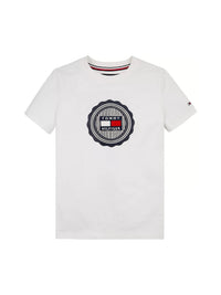 T-shirt Branco para Menino - TOMMY HILFIGER