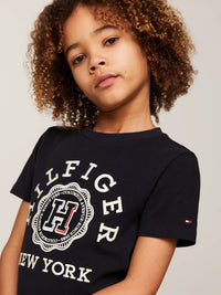 T-Shirt Marinho para Menino - TOMMY HILFIGER