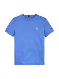 T-Shirt Azul Céu para Bebé Menino - TOMMY HILFIGER