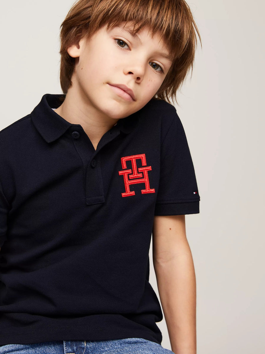 Polo Marinho para Menino - TOMMY HILFIGER