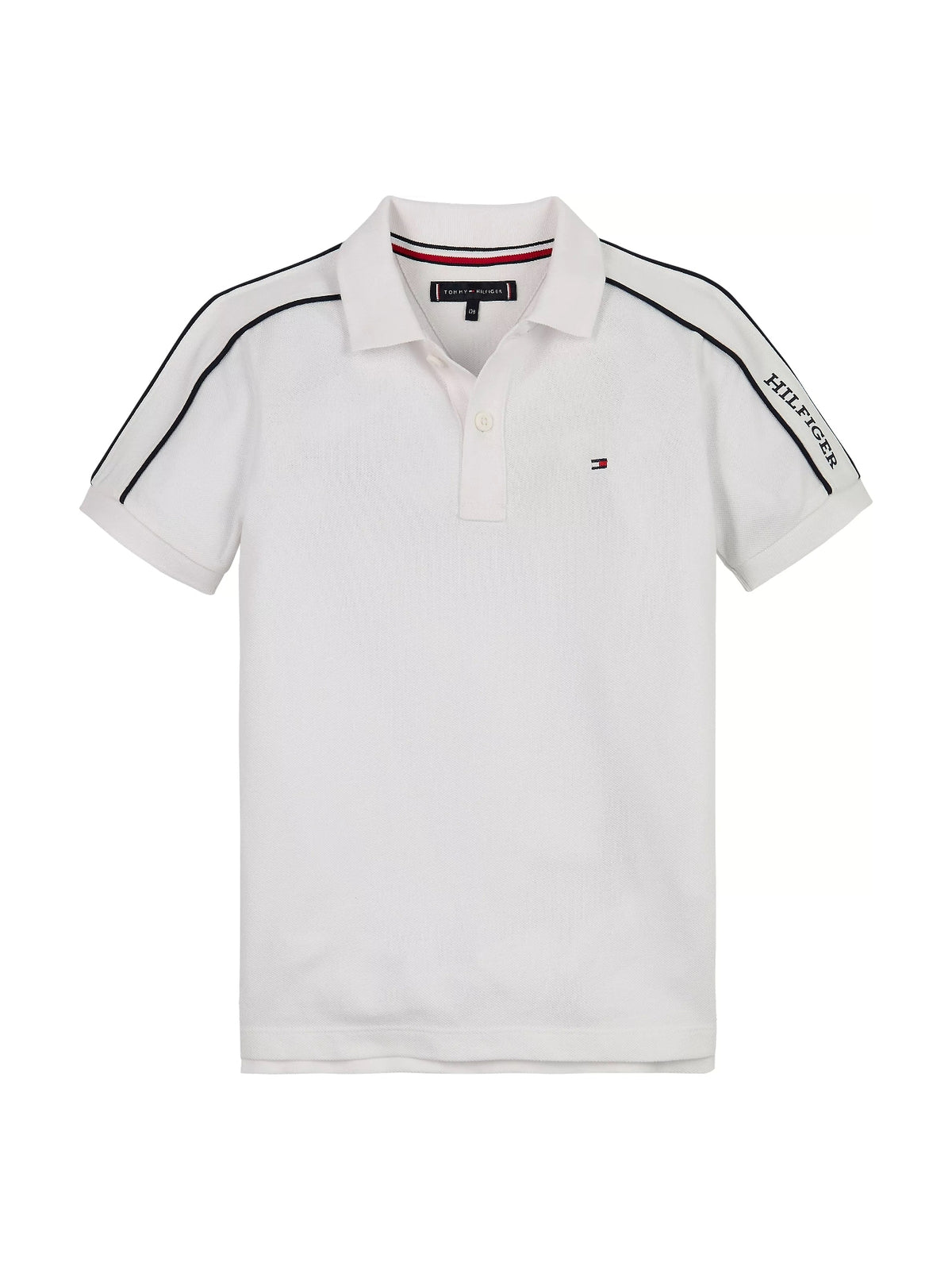 Polo Branco para Menino - TOMMY HILFIGER