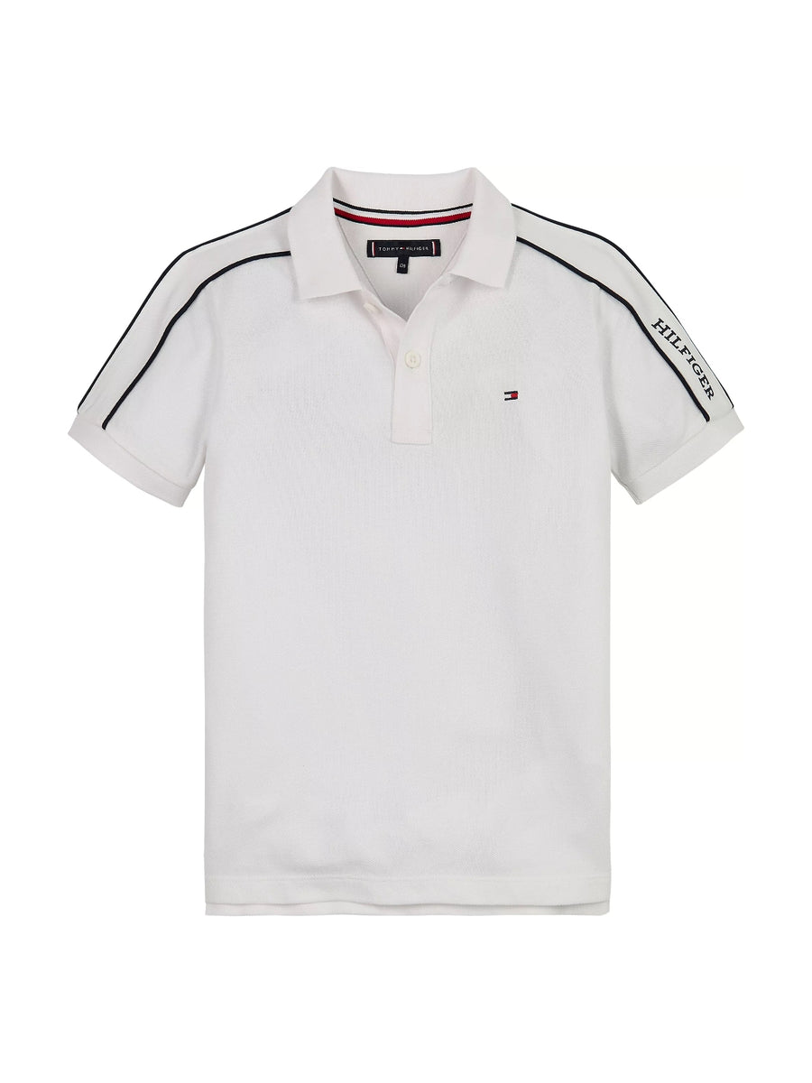 Polo Branco para Menino - TOMMY HILFIGER