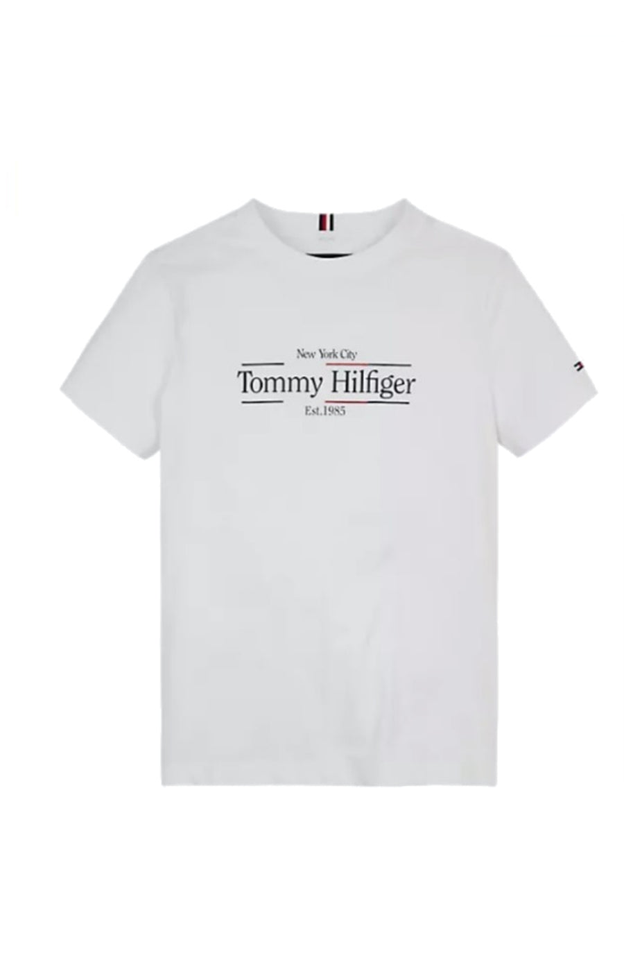 T-shirt Branco para Bebé Menino - TOMMY HILFIGER