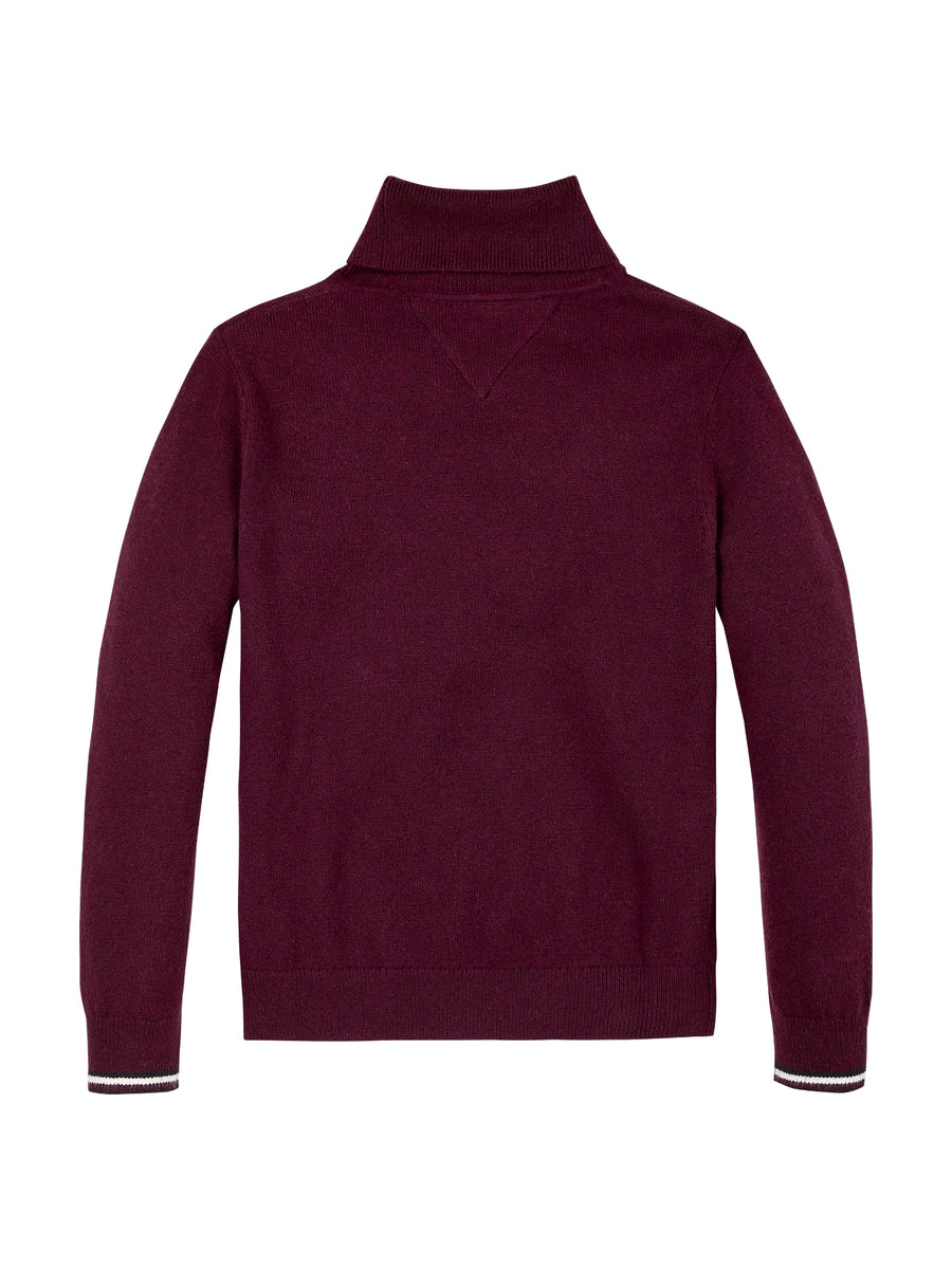 Camisola Bordeaux para Menino - TOMMY HILFIGER