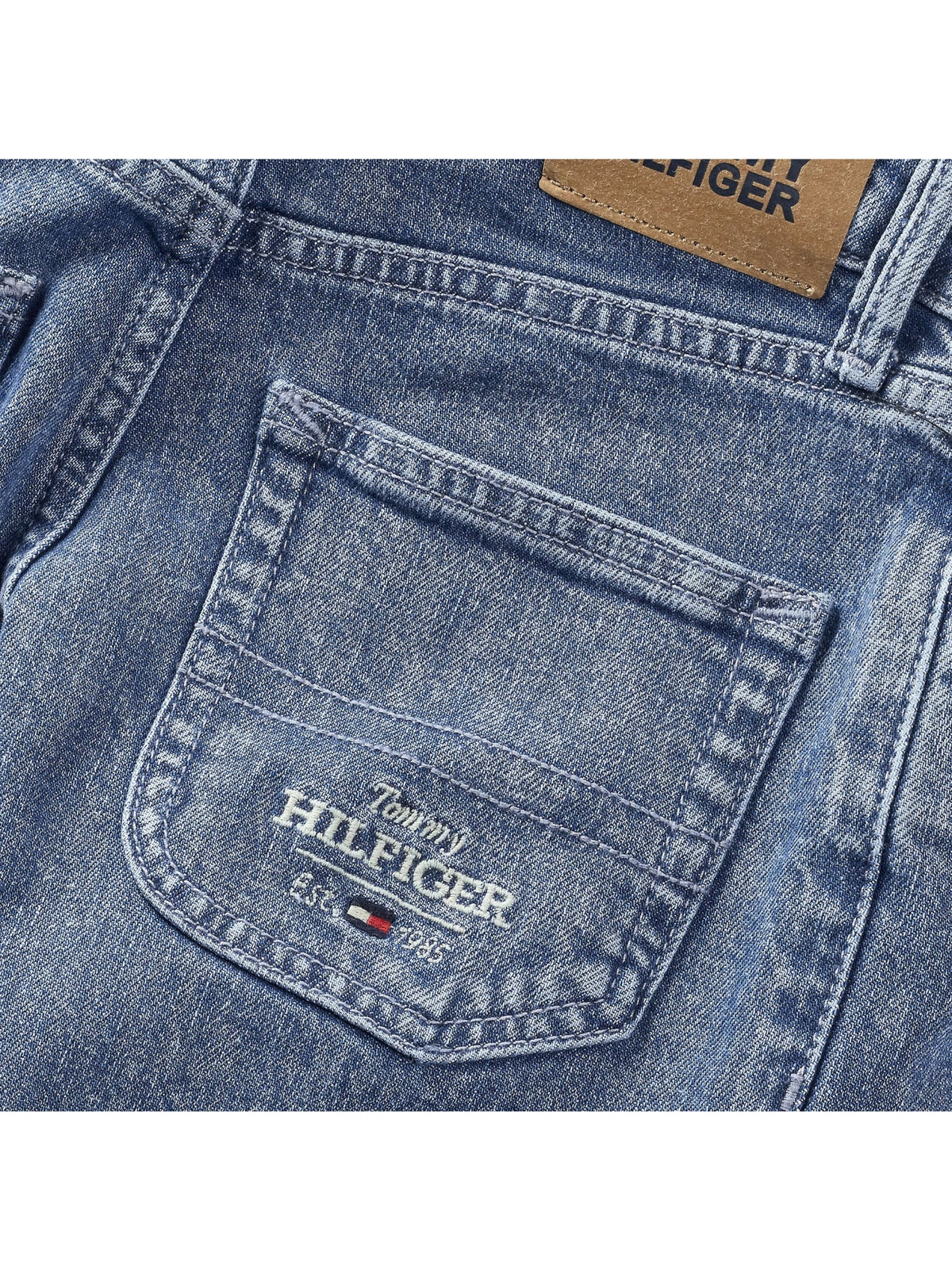 Calças ganga Ganga c/ Lavagem para Menino - TOMMY HILFIGER