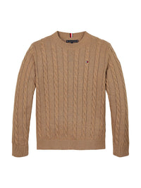 Camisola Castanho Claro para Menino - TOMMY HILFIGER