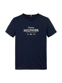T-shirt Marinho para Bebé Menino - TOMMY HILFIGER
