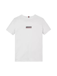 T-shirt Branco para Menino - TOMMY HILFIGER