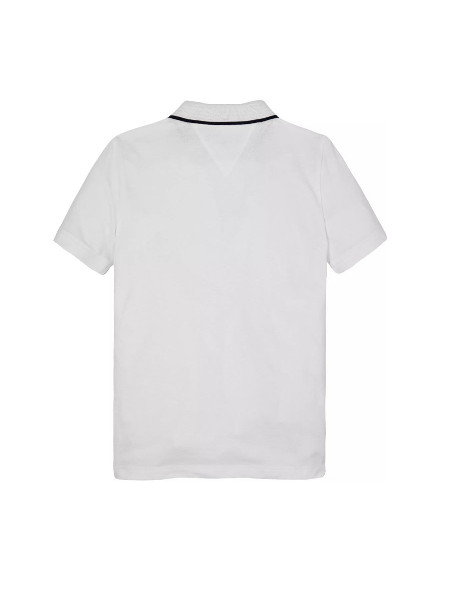 Polo Branco para Menino - TOMMY HILFIGER