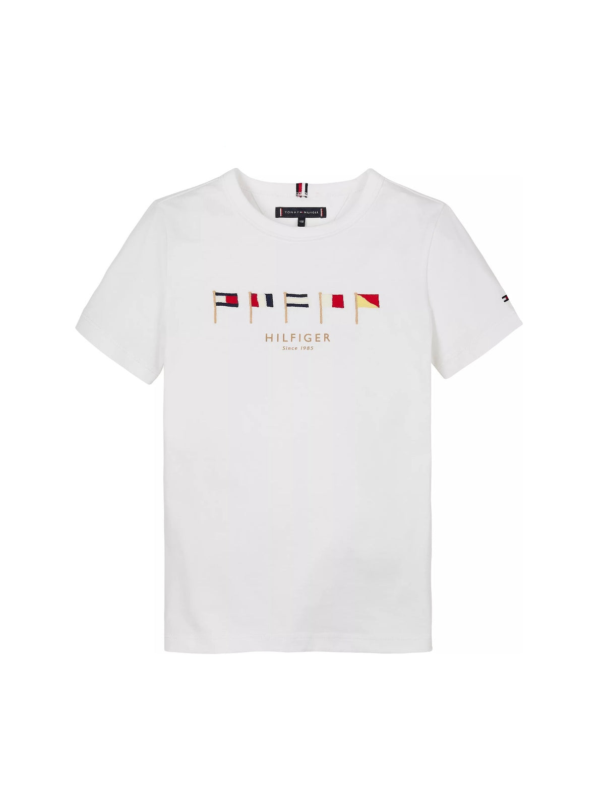 T-shirt Branco para Menino - TOMMY HILFIGER