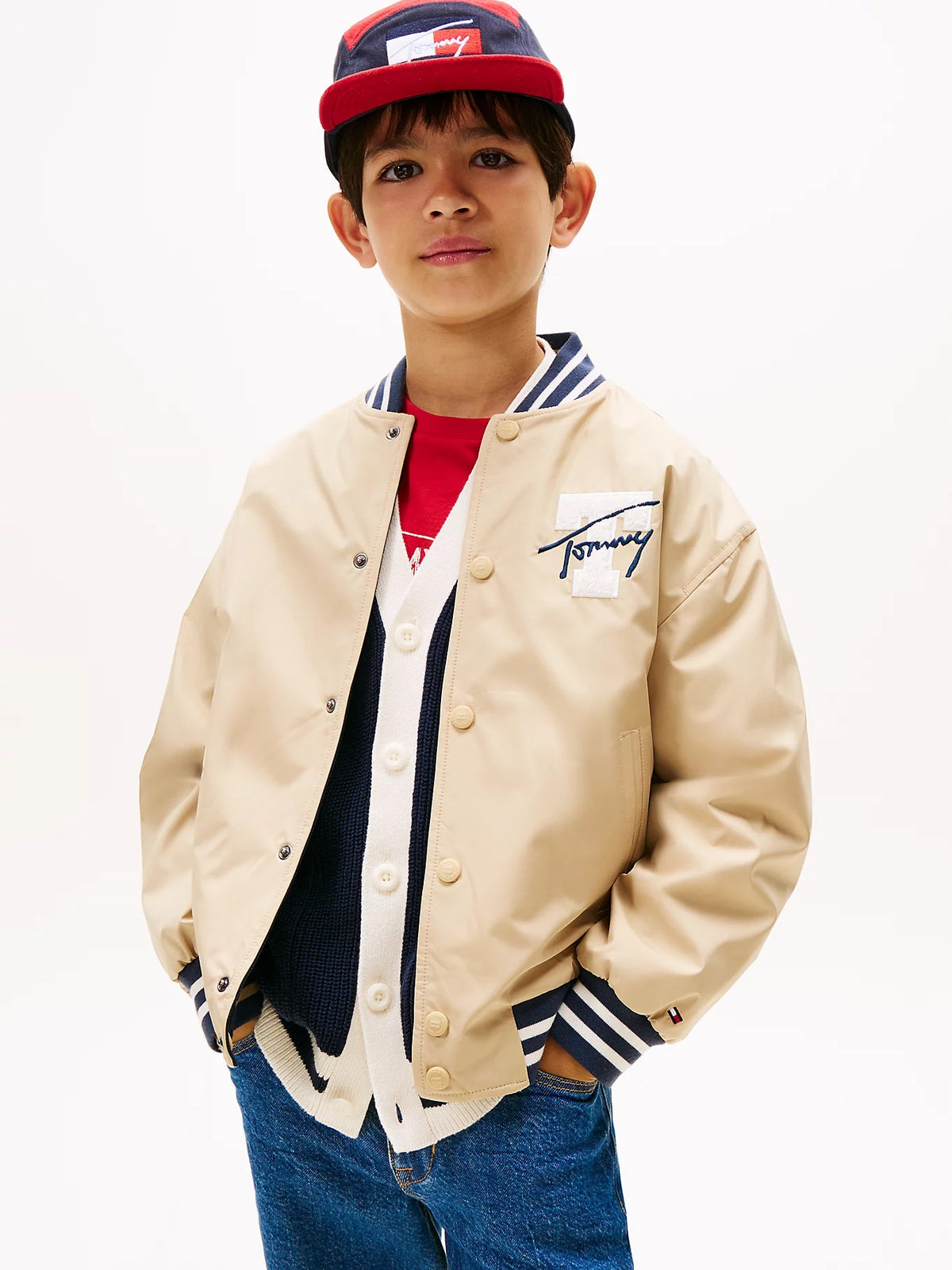 Blusão Bege para Menino - TOMMY HILFIGER