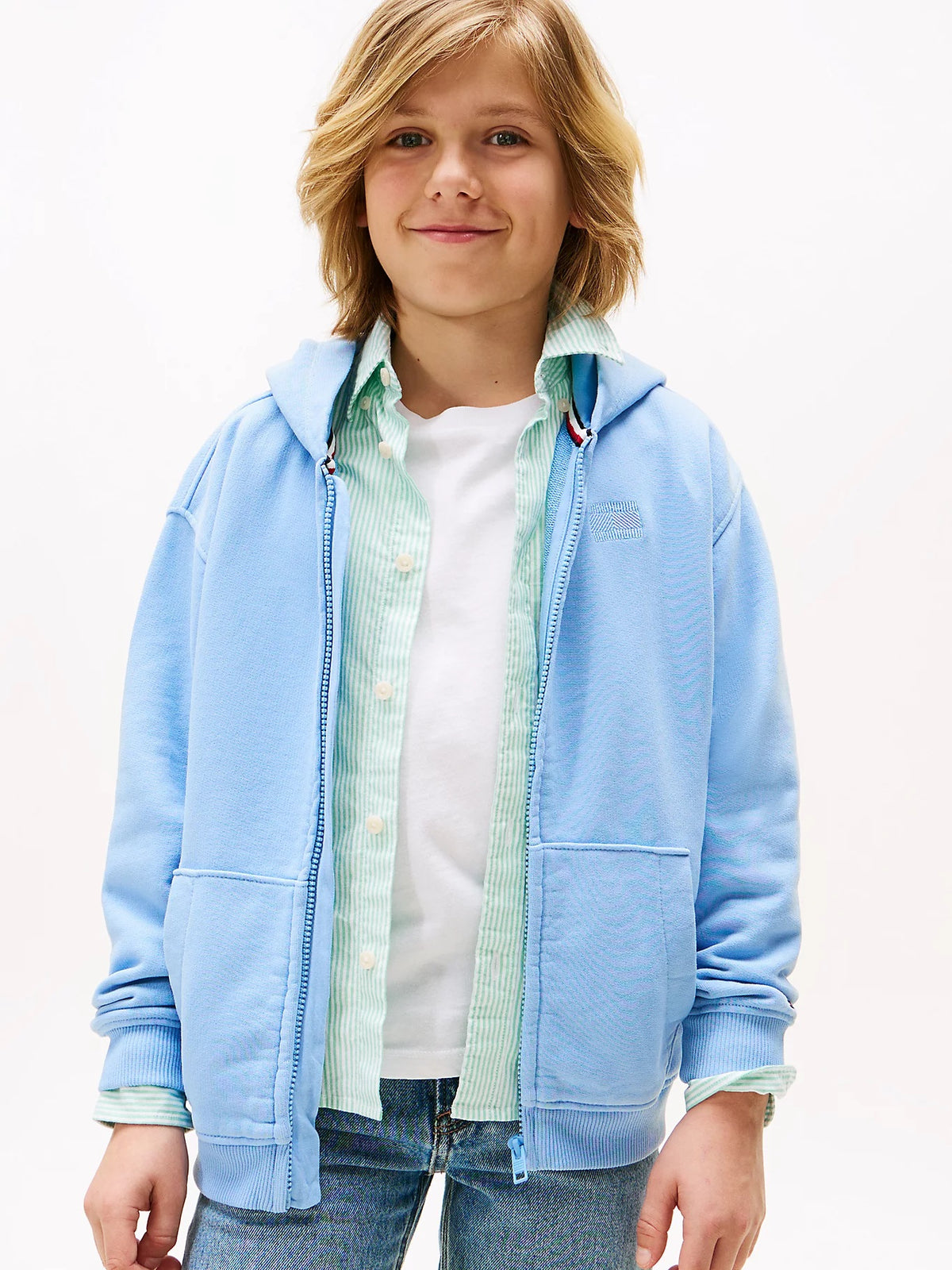 Casaco Celeste para Menino - TOMMY HILFIGER