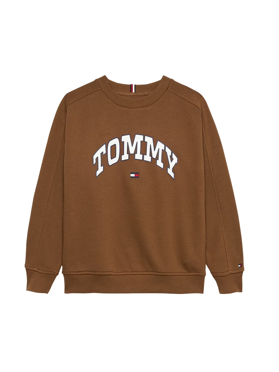 Sweatshirt Castanho Claro para Bebé Menino - TOMMY HILFIGER