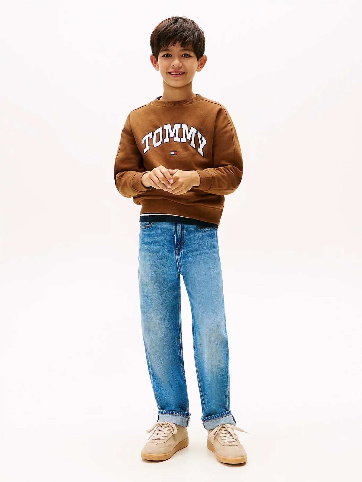 Sweatshirt Castanho para Menino - TOMMY HILFIGER