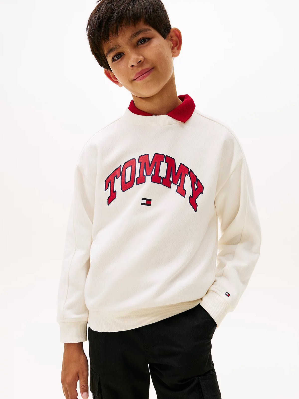Sweatshirt Branco para Menino - TOMMY HILFIGER