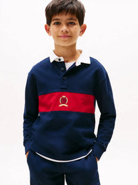 Polo M. Comp. Marinho para Menino - TOMMY HILFIGER