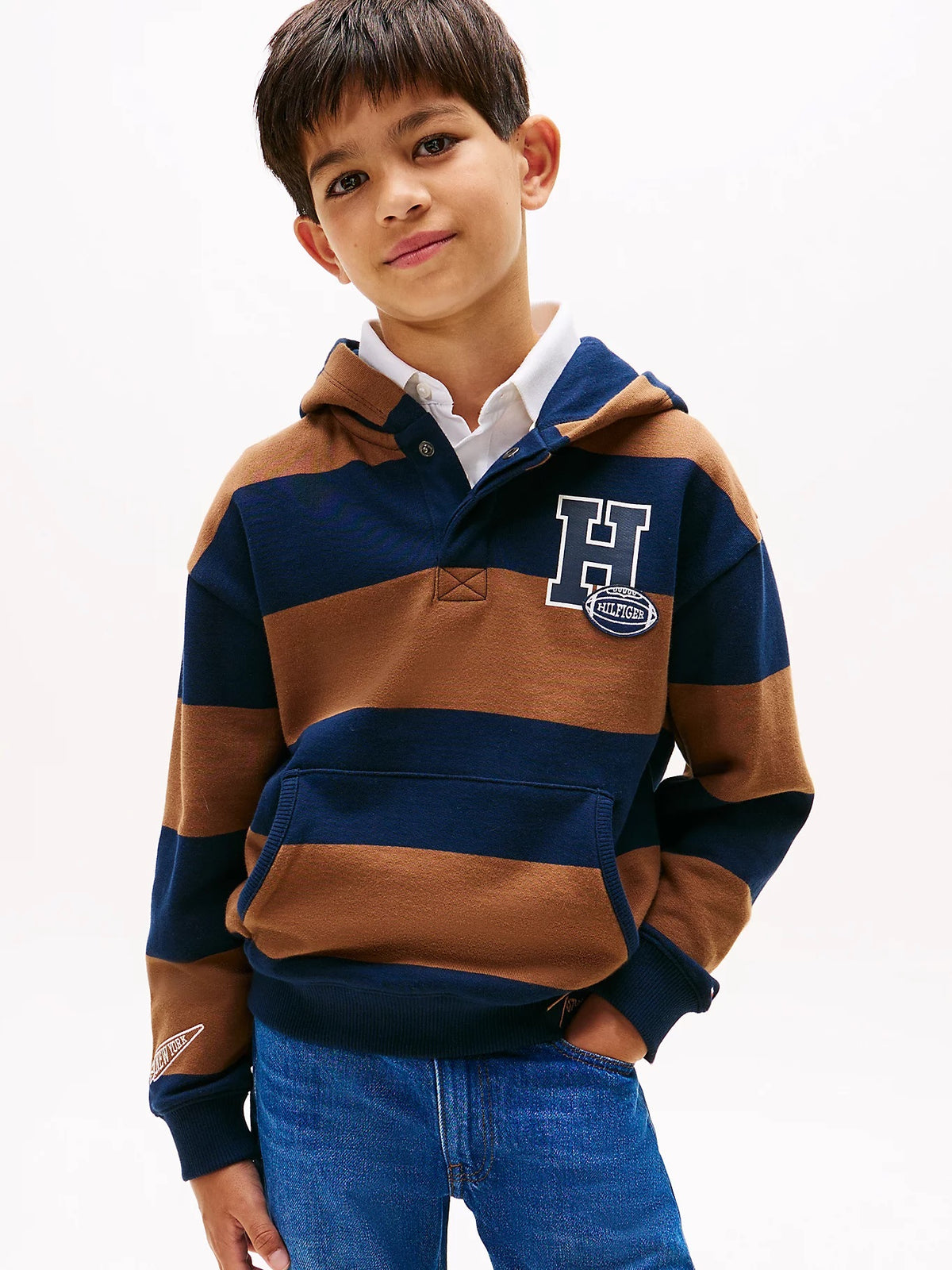 Sweat-shirt Castanho Claro para Menino - TOMMY HILFIGER