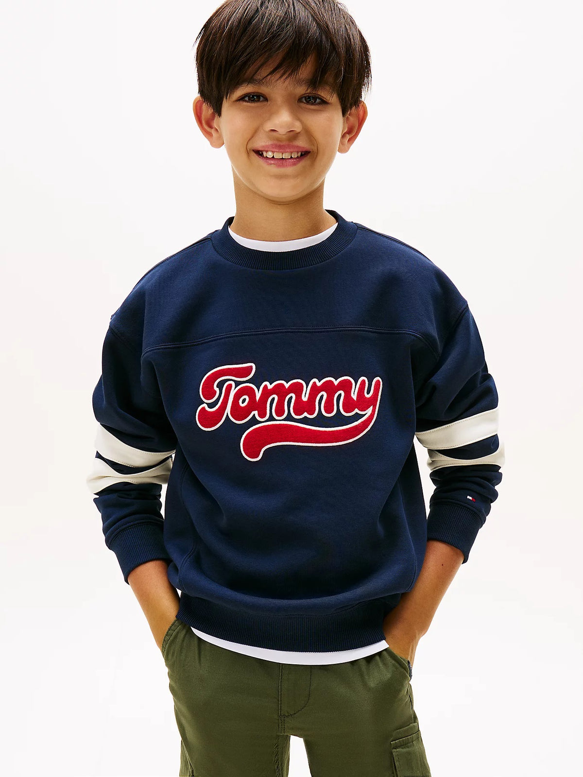 Sweatshirt Marinho para Menino - TOMMY HILFIGER