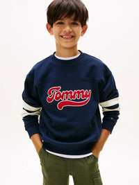 Sweatshirt Marinho para Menino - TOMMY HILFIGER