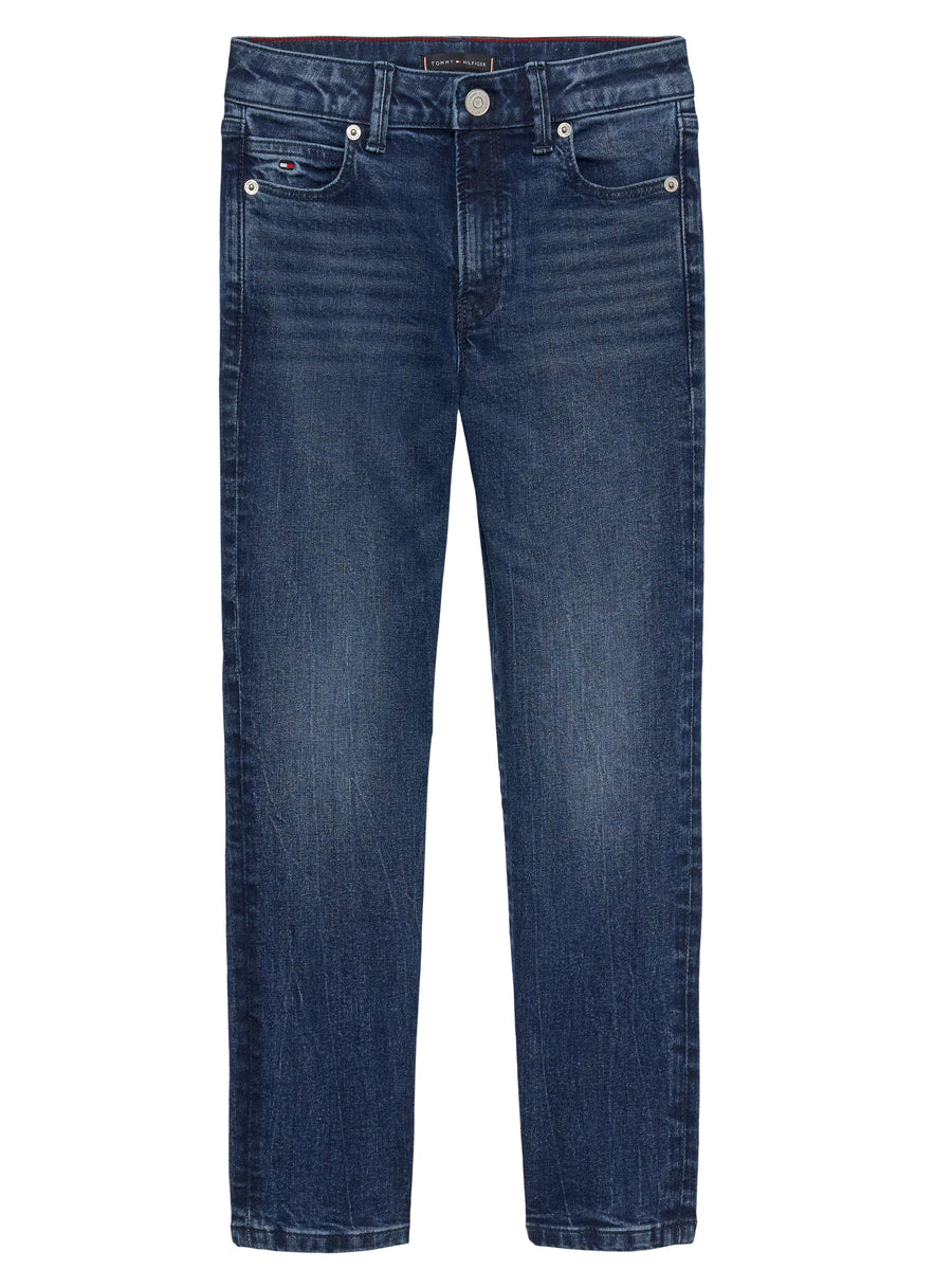 Calças Ganga Ganga c/ Lavagem para Bebé Menino - TOMMY HILFIGER