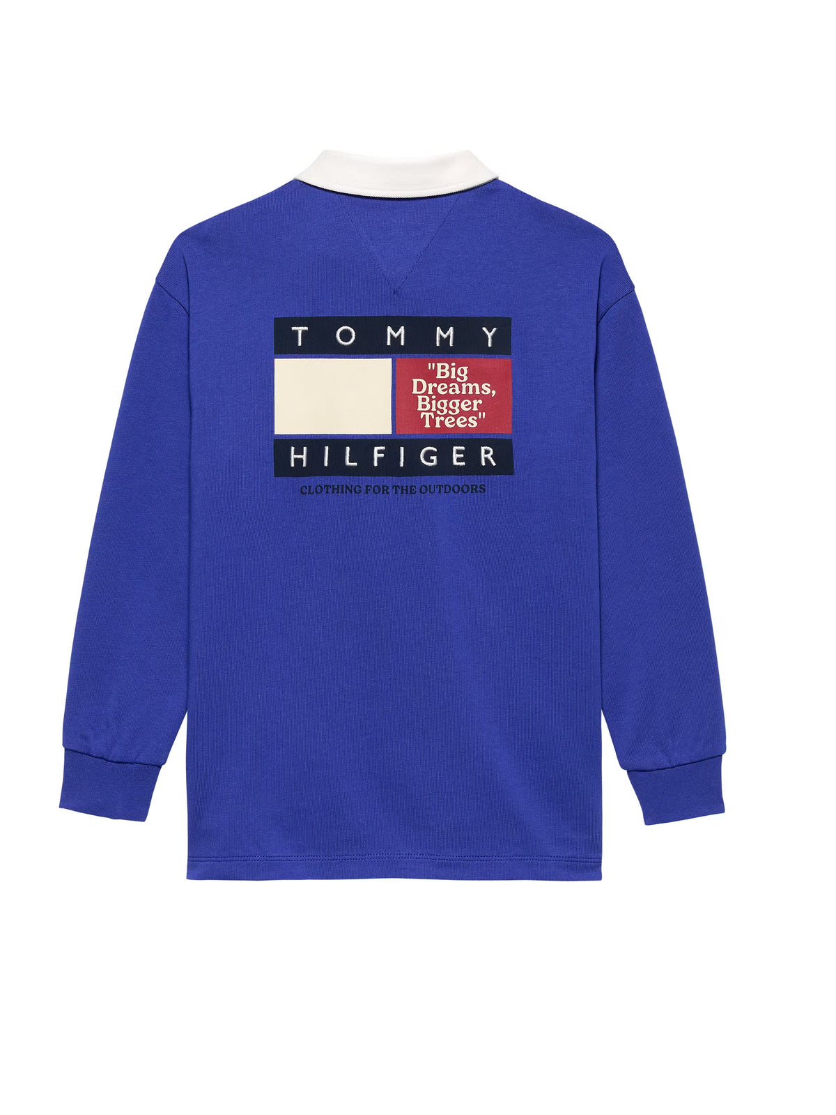 Polo Manga Comprida Azul para Menino - TOMMY HILFIGER