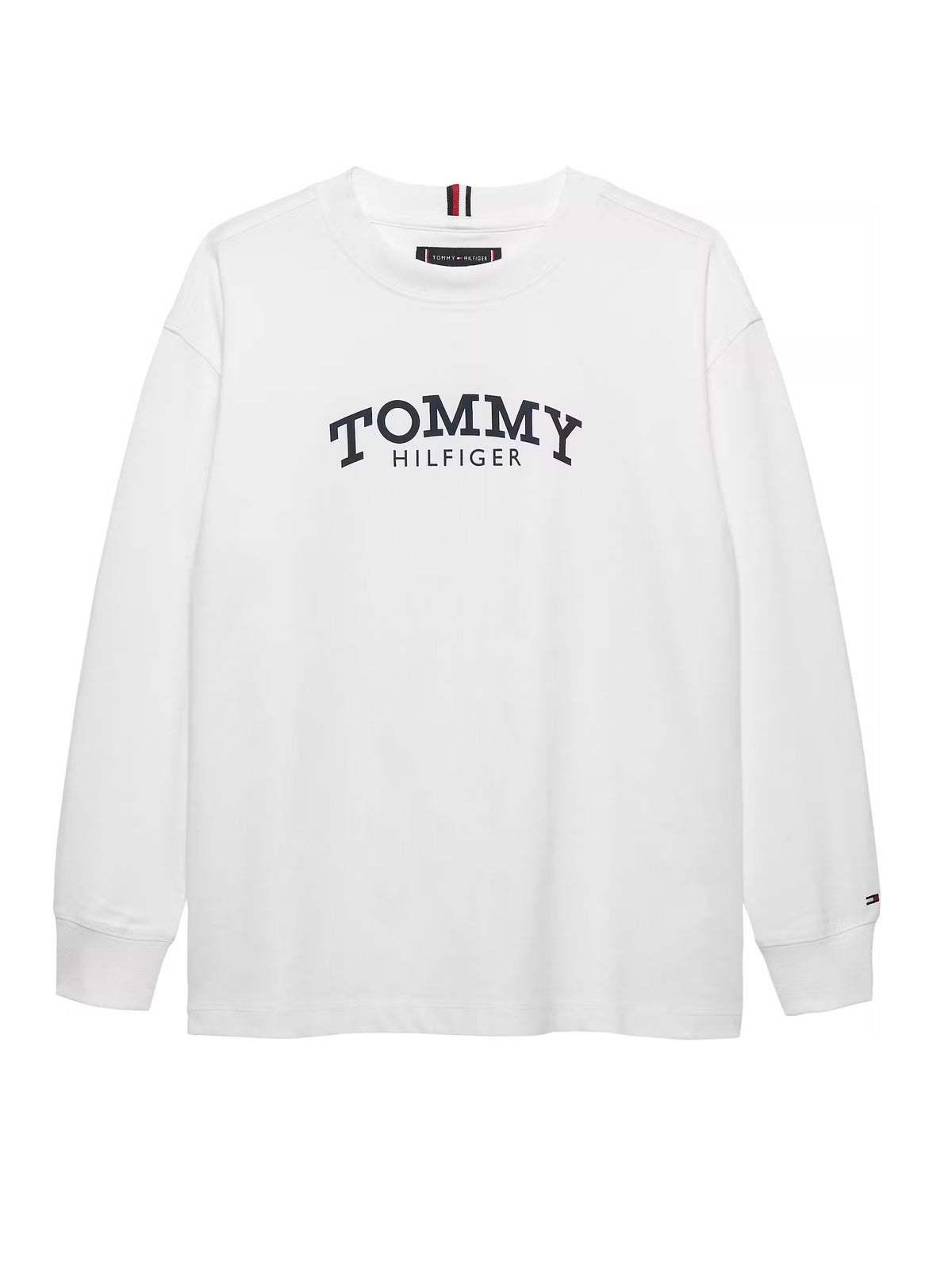 T-shirt Manga Comprida Branco para Menino - TOMMY HILFIGER