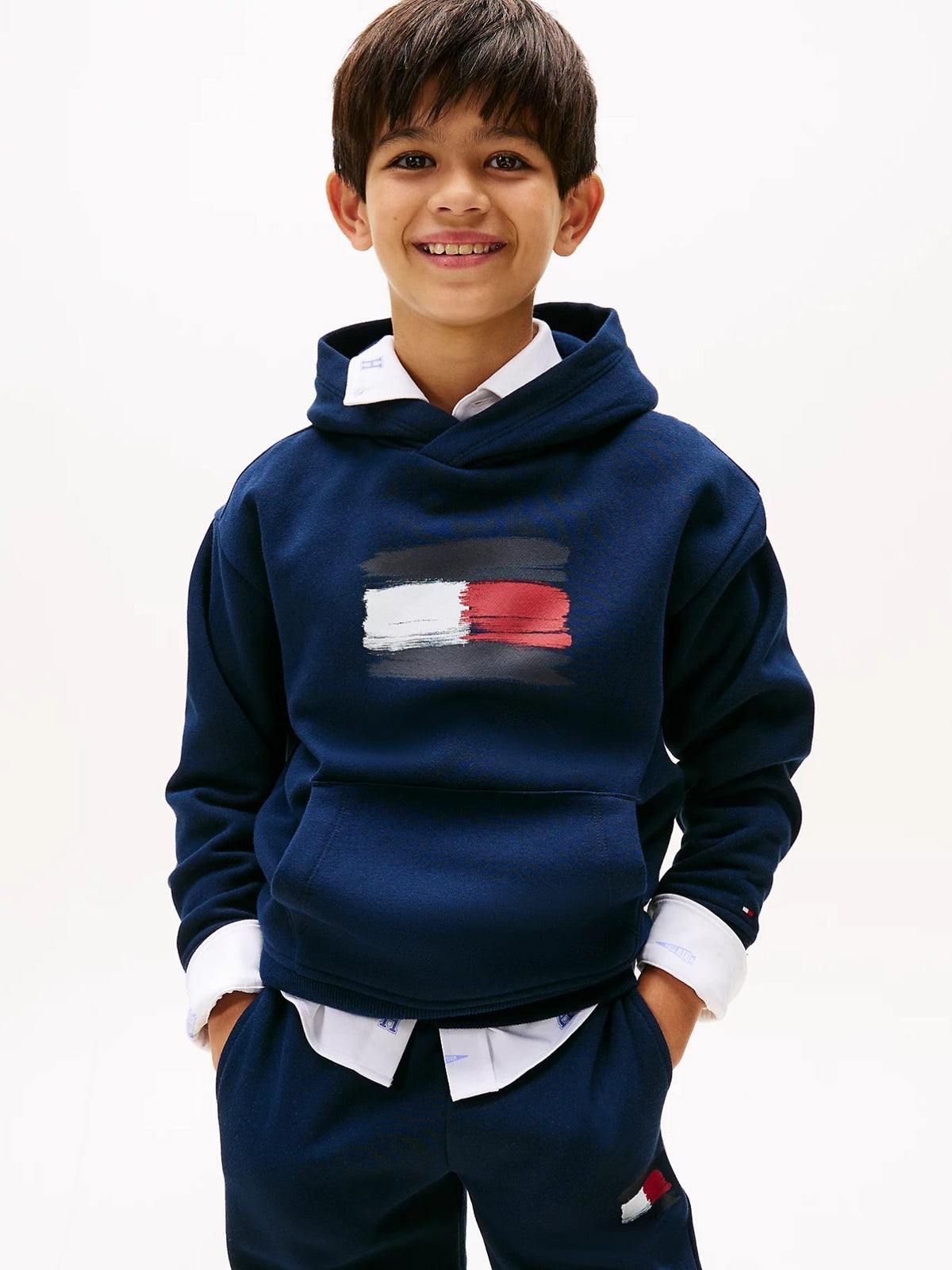 Sweat-shirt Marinho para Menino - TOMMY HILFIGER