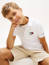 Polo Branco para Menino - TOMMY HILFIGER