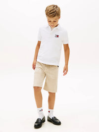 Polo Branco para Menino - TOMMY HILFIGER