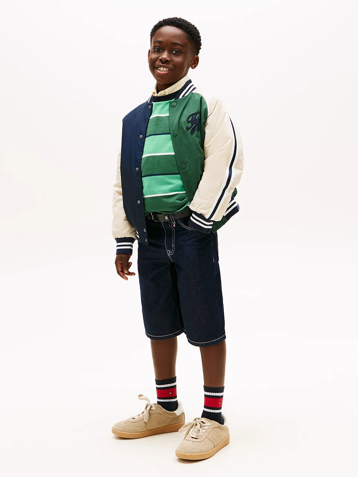Bermudas Ganga c/ Lavagem para Menino - TOMMY HILFIGER