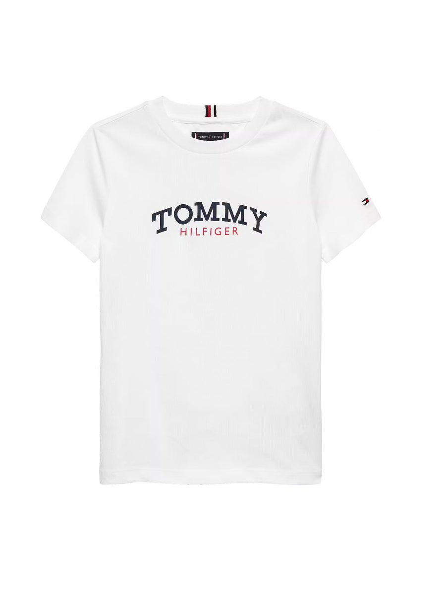 T-shirt Branco para Menino - TOMMY HILFIGER
