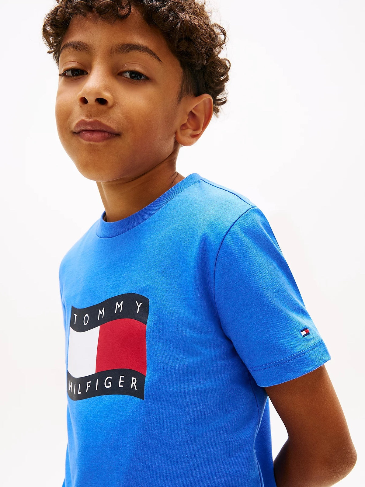 T-shirt Azul para Menino - TOMMY HILFIGER