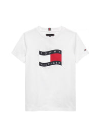 T-shirt Branco para Menino - TOMMY HILFIGER