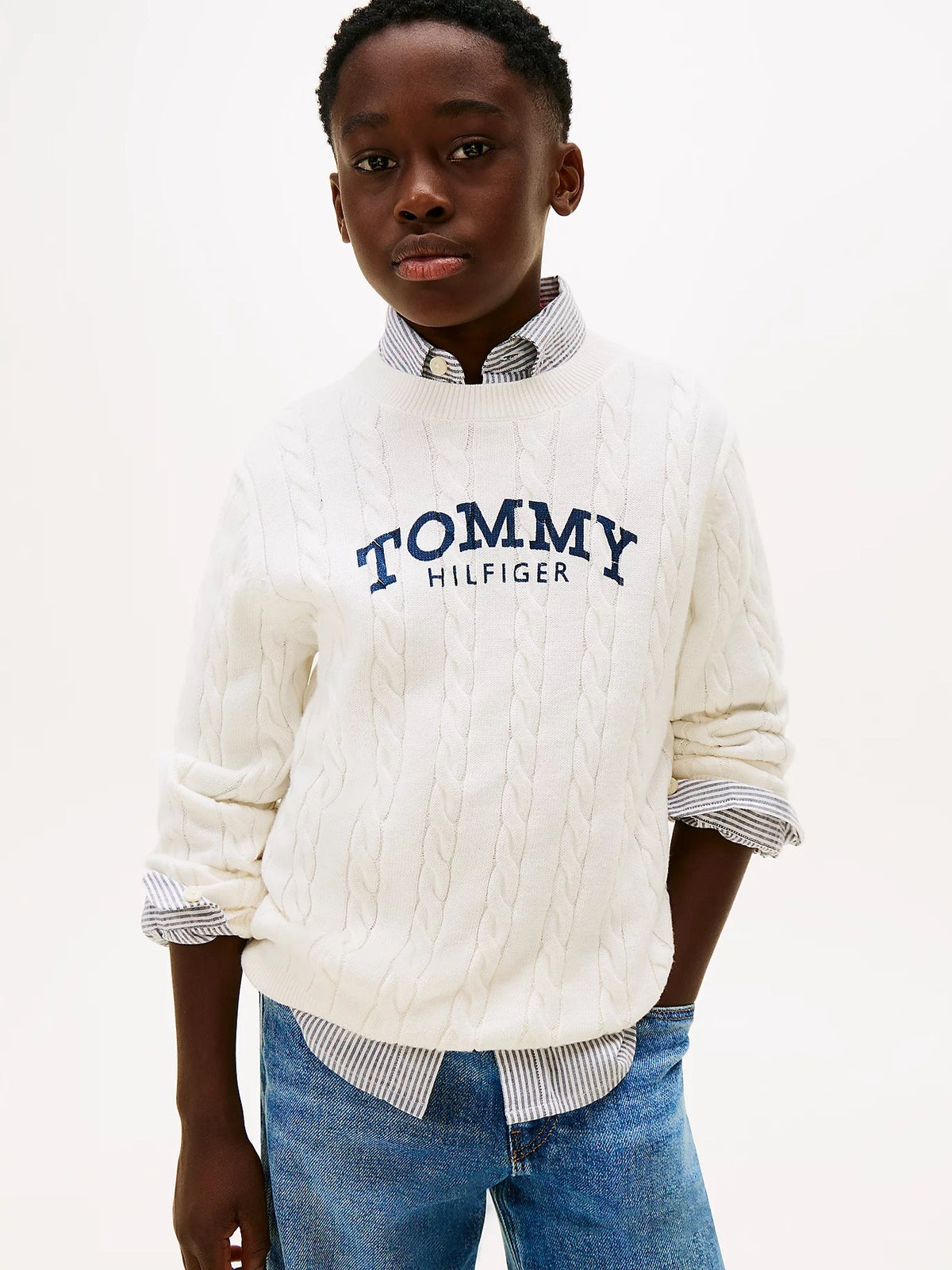 Camisola Branco para Menino - TOMMY HILFIGER