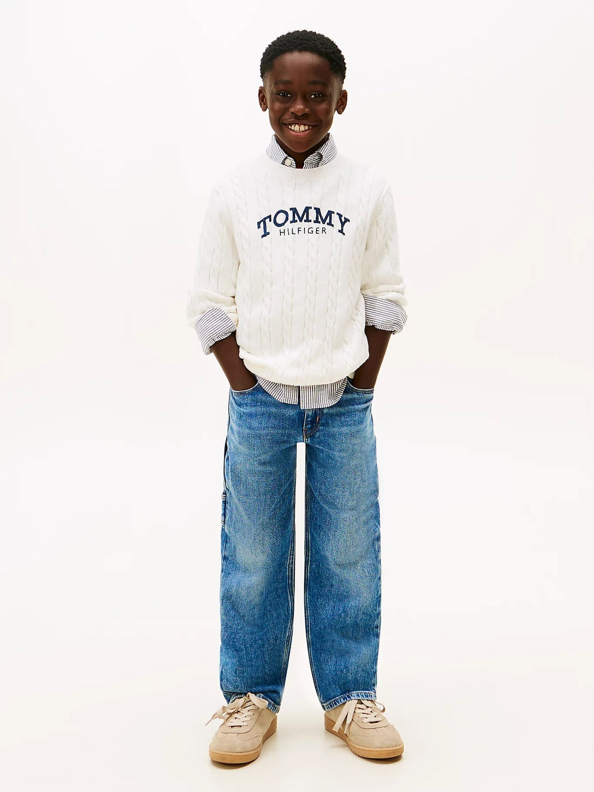 Camisola Branco para Menino - TOMMY HILFIGER