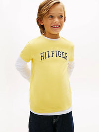 T-shirt Amarelo para Menino - TOMMY HILFIGER