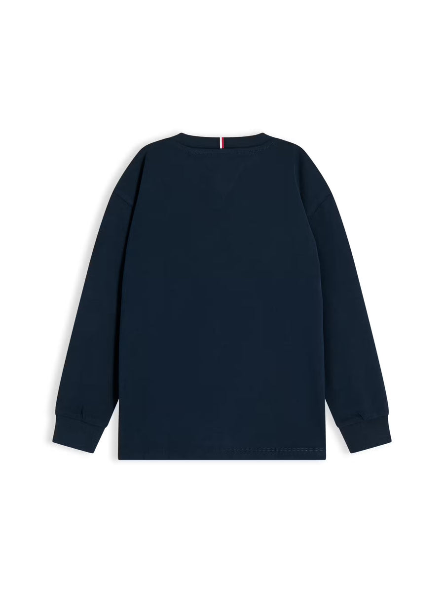 T-shirt M. Comp. Marinho para Bebé Menino - TOMMY HILFIGER