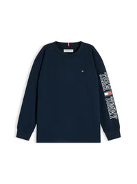 T-shirt M. Comp. Marinho para Menino - TOMMY HILFIGER