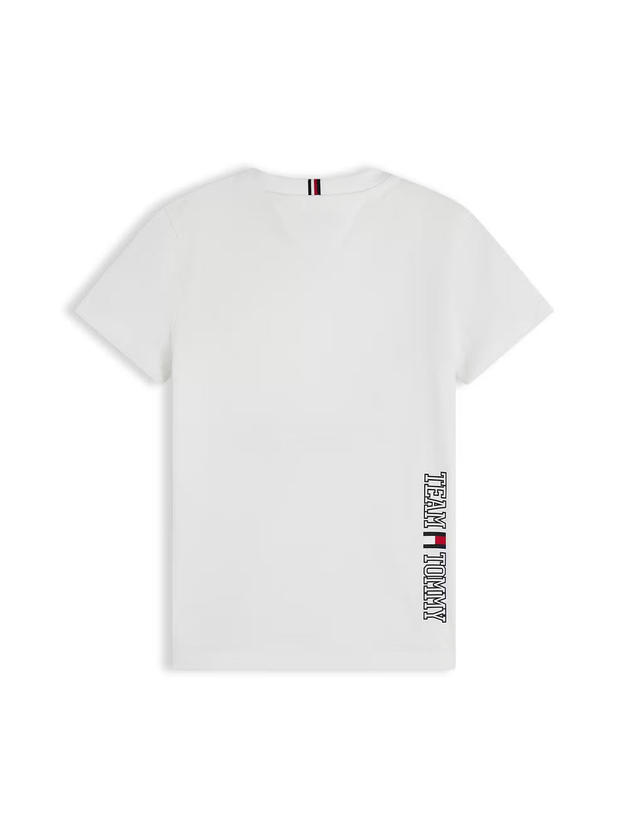 T-shirt Branco para Menino - TOMMY HILFIGER