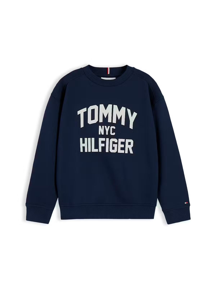 Sweat-shirt Marinho para Bebé Menino - TOMMY HILFIGER
