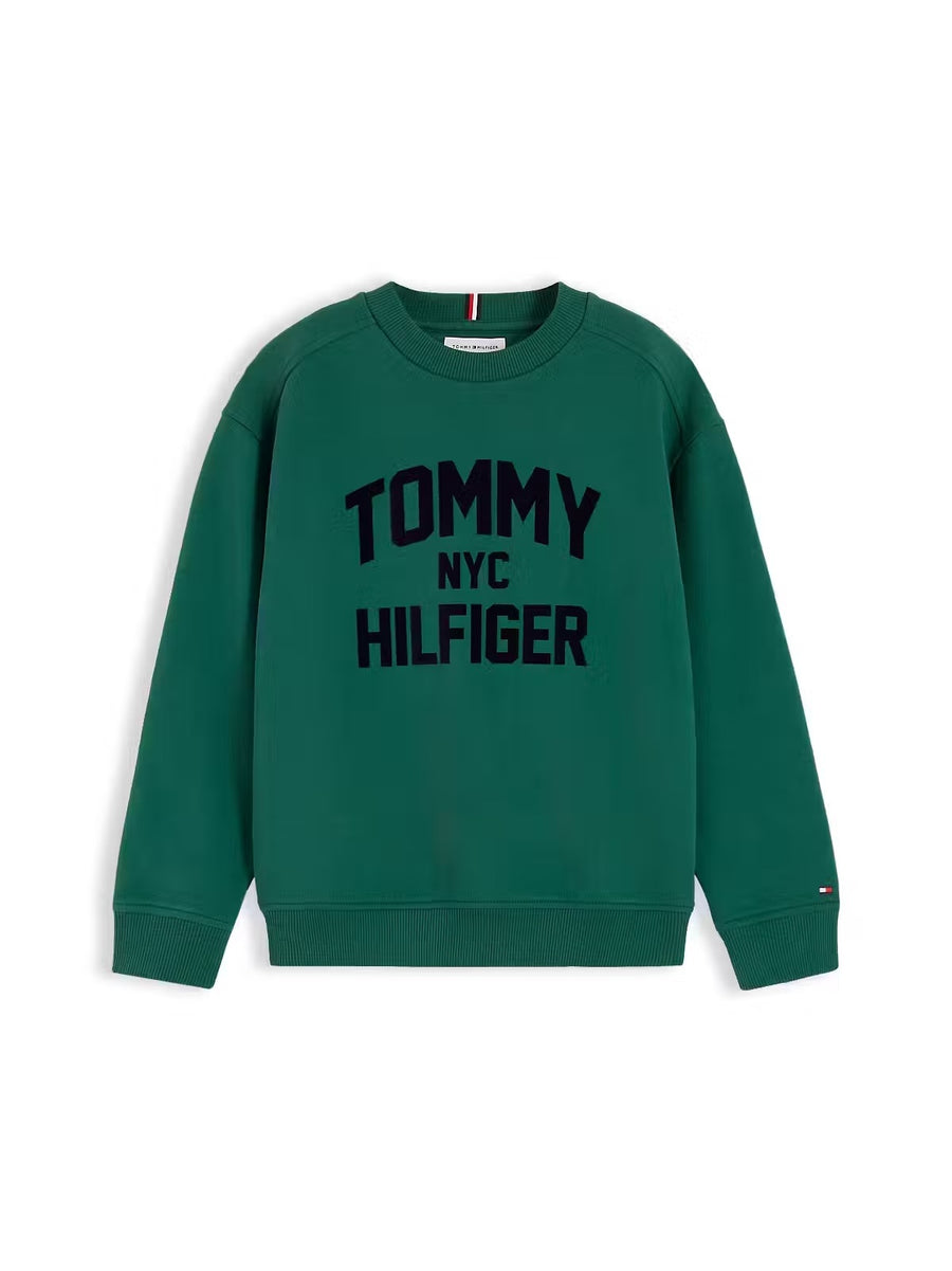 Sweat-shirt Verde para Bebé Menino - TOMMY HILFIGER
