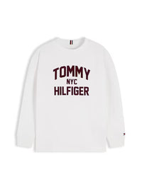 Sweat-shirt Branco para Bebé Menino - TOMMY HILFIGER