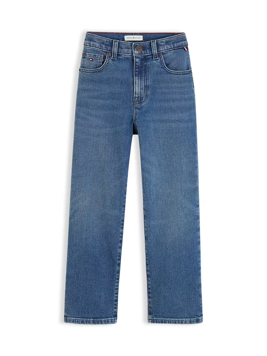 Calças Ganga Ganga c/ Lavagem para Bebé Menino - TOMMY HILFIGER