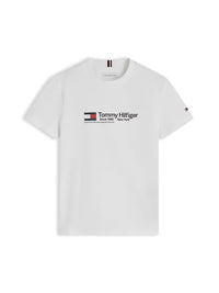 T-shirt Branco para Menino - TOMMY HILFIGER