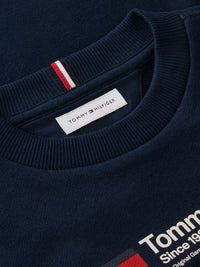Sweatshirt Marinho para Menino - TOMMY HILFIGER